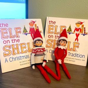 Boy and girl Elf on the shelf sets